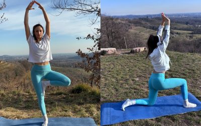 Pilates in the open-air on Lake Como